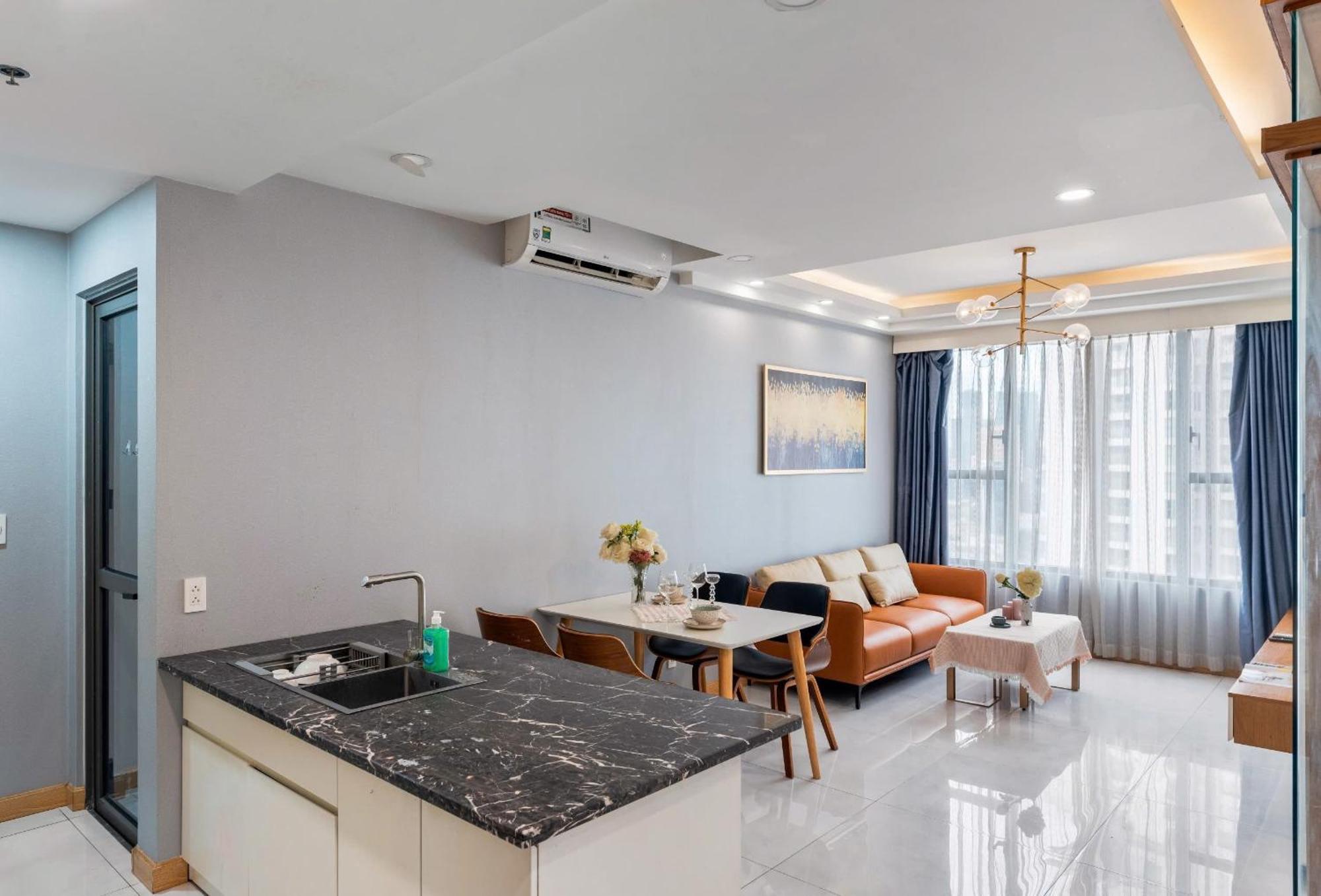 Awesome Rivergate Apartment - Cbd In Hcm City Ho Chi Minh-stad Buitenkant foto